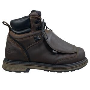 Danner Mens Steel Yard Brown Met Guard Steel Tue Work Boot Size US 8.5